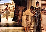 Sir Lawrence Alma-Tadema The Frigidarium painting